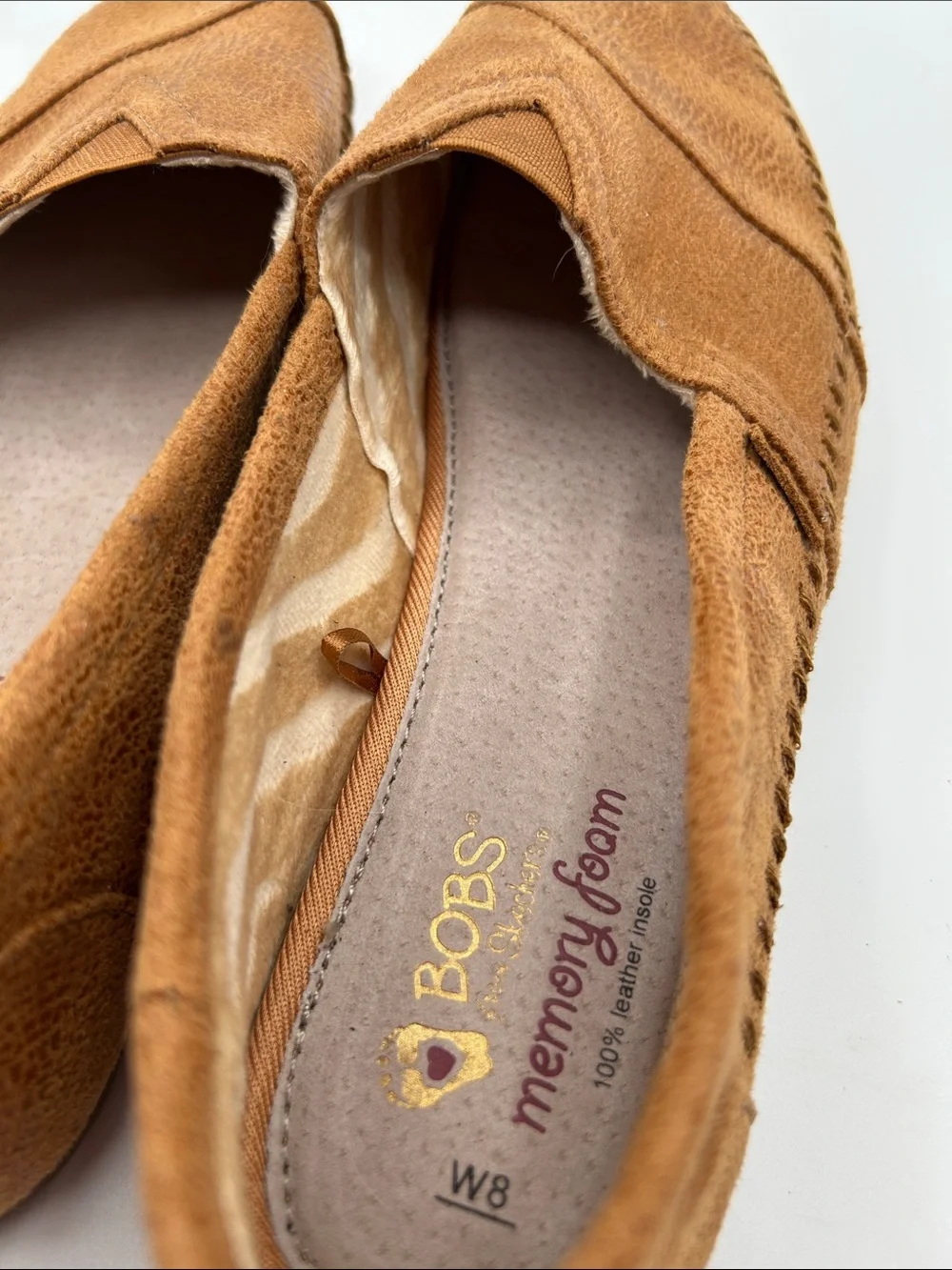 BOBS from Skechers Women's Slip-On Loafers in Chestnut